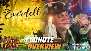 Everdell - 4 Minute Pirate OVERVIEW!