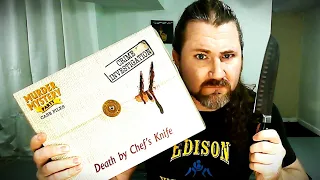 Death By Chefs Knife: Murder Mystery Party Case Files Review
