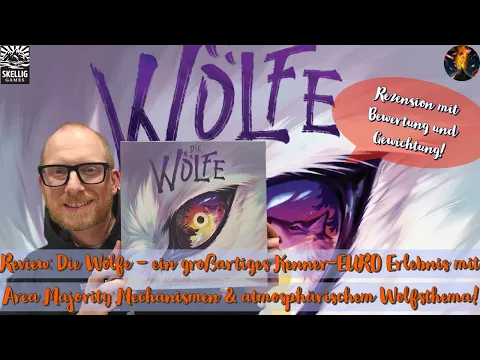 Review: Die Wölfe - ein großartiges Kenner-EURO mit Area Majority & atmosphärischem Wolfsthema!