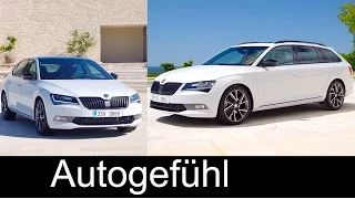 Skoda Superb Sportline Exterior & Interior Hatch, Estate/Combi new neu - Autogefühl