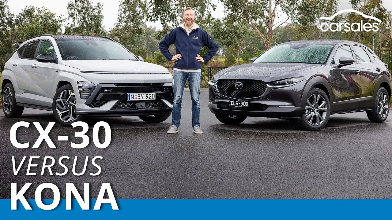 2023 Hyundai Kona v Mazda CX-30 Comparison | All-new Korean small SUV takes on one of Japan’s finest