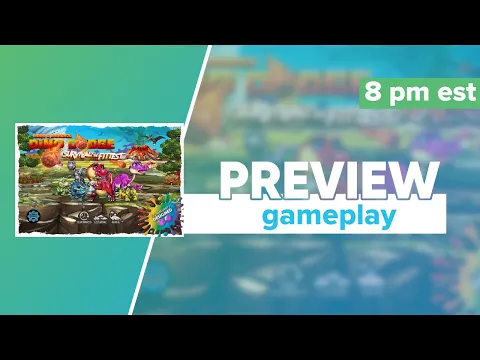 Dino Dodge Kickstarter Preview Gameplay & First Impressions | @BlueGearGames