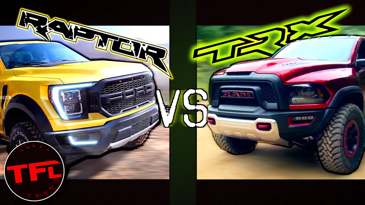 The New 2021 Ford Raptor is Coming! Here's How It Compares To The New 2021 Hellcat Powered Ram TRX!