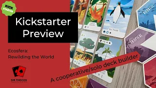 Kickstarter Preview | Ecosfera: Rewilding the World