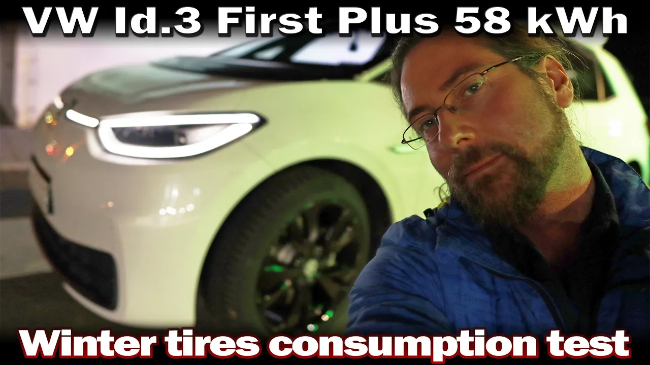 VW Id.3 - Winter tire consumption test