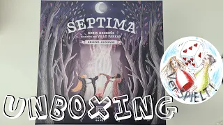 Wenn Hexen hexen! Septima Deluxe Version Unboxing, Mindclash Games, Skellig Games
