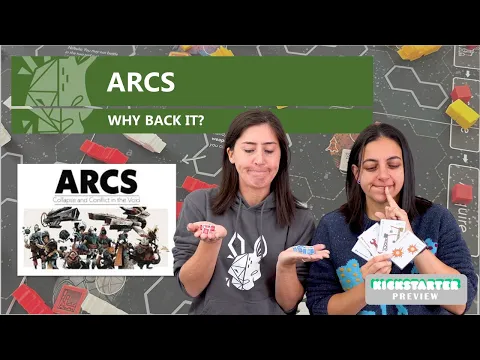 ARCS ~ 4x Trick-Taking in Space | Kickstarter Board Game Preview