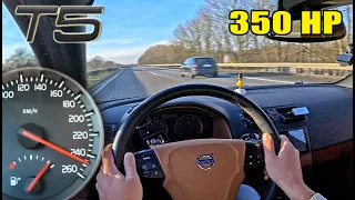 350HP Volvo S40 T5 is a FOCUS RS in disguise on the AUTOBAHN!