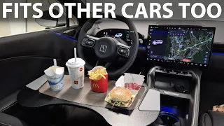 Jowua tray/table for Tesla and other cars - Get 5 % discount by using code 'Teslabjorn'