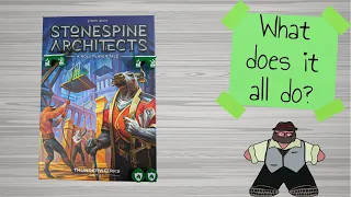 Stonespine Architects - What does it all do?
