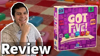 Got Five! Review | The Perfect Weeknight Board Game?