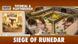 Siege of Runedar - Tutorial & Playthrough