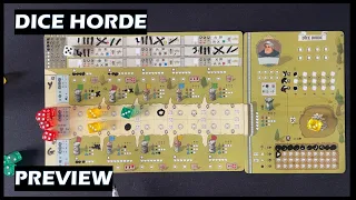 Dice Horde board game PnP Preview