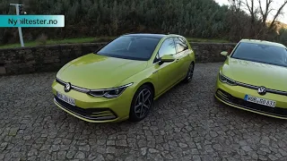 VW Golf 8 - testet i Portugal