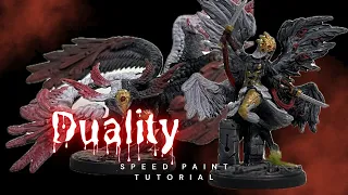 Grimcoven Duality & Corrupted Form: FAST Slap Chop Speedpaint Tutorial!