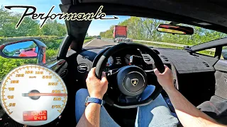 Lamborghini Gallardo Performante is one of the rarest supercars on the Autobahn!