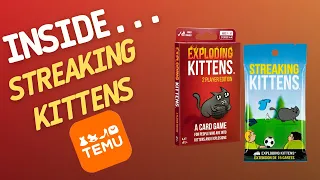 Inside…Exploding Kittens 2-player Version and Streaking Kittens…from TEMU (4K60fps)