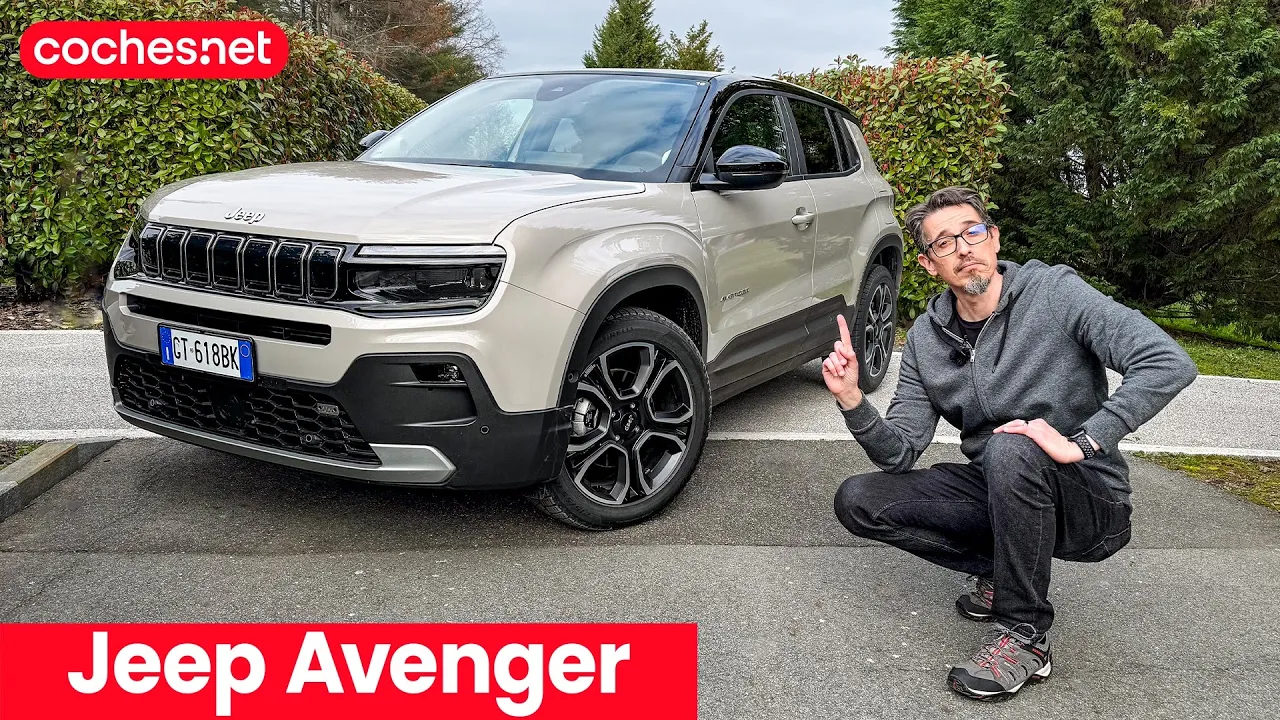 Jeep AVENGER e-Hybrid: Nueva opción híbrida con etiqueta ECO | Prueba / Test / Review en español