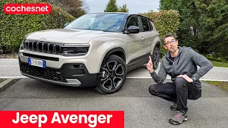 Jeep AVENGER e-Hybrid: Nueva opción híbrida con etiqueta ECO | Prueba / Test / Review en español