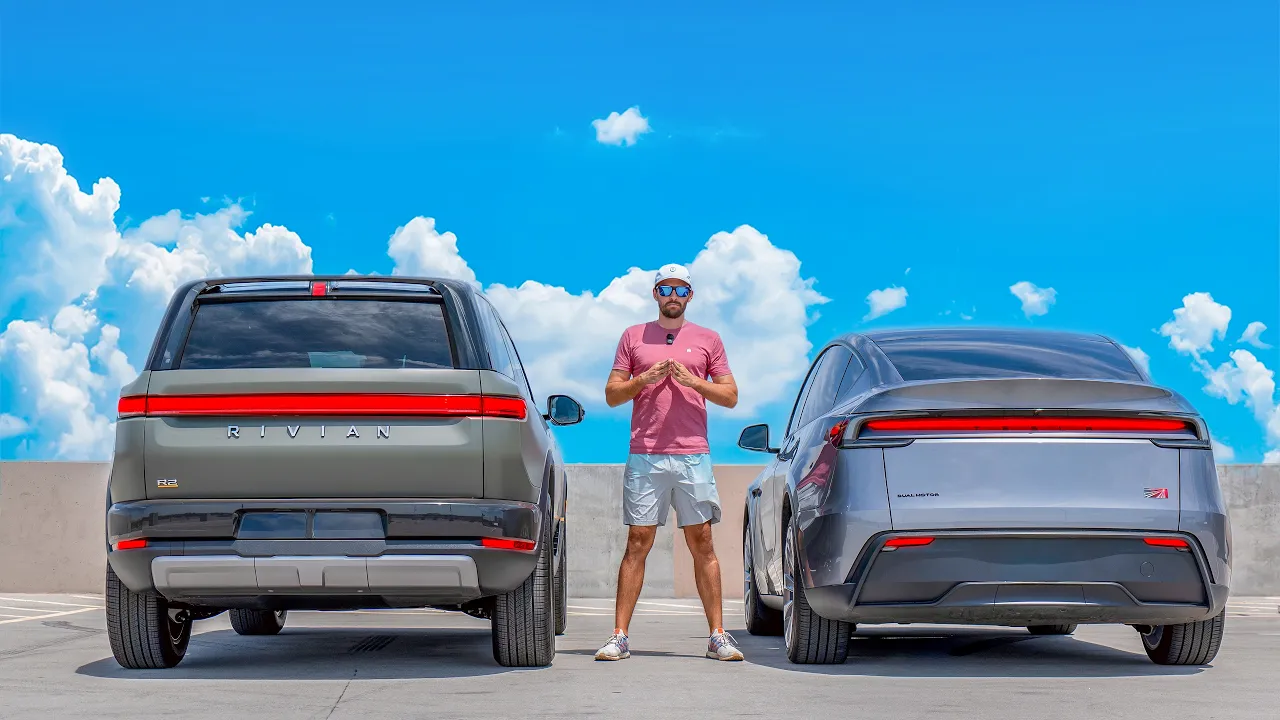 Tesla Model Y vs Rivian R2 FULL COMPARISON (Range-Charging-Tech)