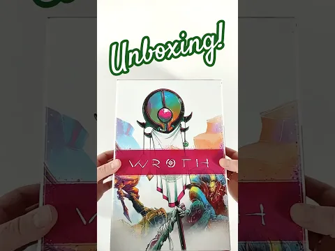 The Most Colorful Game Ever Made? Unboxing Wroth! #boardgameunboxing