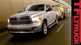 2015 Ram 1500 EcoDiesel: Ike Gauntlet Extreme Towing Test. Fully Loaded.