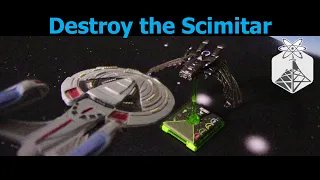 Star Trek Attack Wing "Destroy the Scimitar" - ION Radio Battle Report