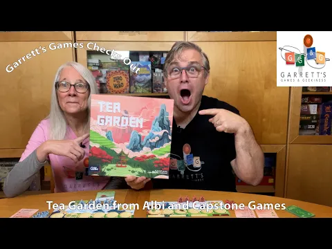 Garrett's Games' Review/Overview of Tea Garden from Albi and Capstone Games
