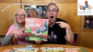 Garrett's Games' Review/Overview of Tea Garden from Albi and Capstone Games