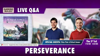 Perseverance - Live Q&A with designers Viktor Peter and Richard Amann