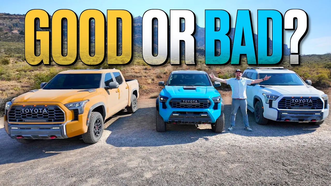 What's Your Favorite New 2027 Toyota TRD Pro Color?