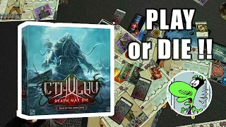 Cthulhu : Death May Die – Fear of the Unknown / SOUFFRANCE, FATIGUE et MISS PLAYS