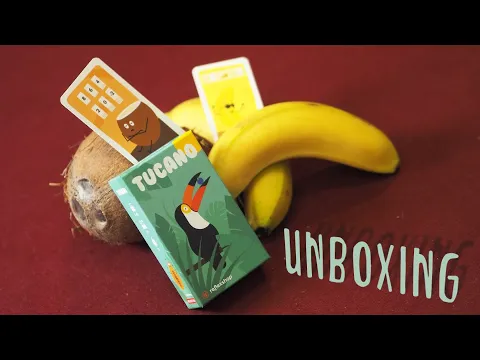 Tucano társasjáték 📦 UNBOXING