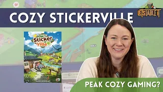  Cozy Stickerville | A Cozy, Narrative Board Game Experience