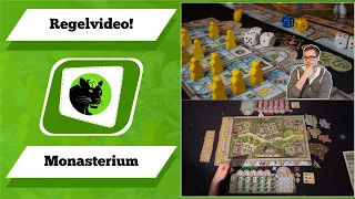 Monasterium Brettspiel Regelvideo - Novizen soweit das Auge reicht!