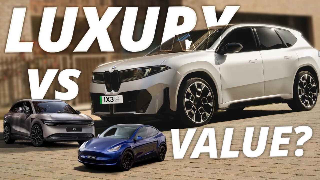 BMW iX3 vs Zeekr 7X & Tesla Model Y | What Is Luxury Worth?