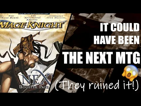 The Rise and Fall of Mage Knight, the first collectible Miniature Game (CMG) By Wizkids