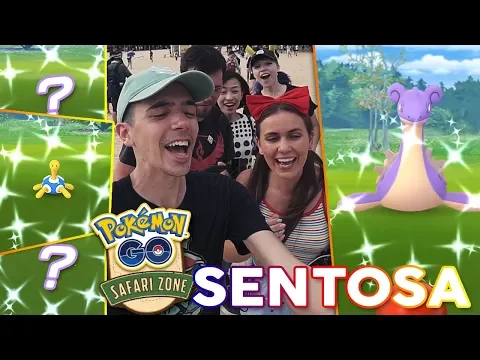 CATCHING SHINY LAPRAS IN POKÉMON GO + THREE NEW SHINIES! (SAFARI ZONE
SENTOSA)