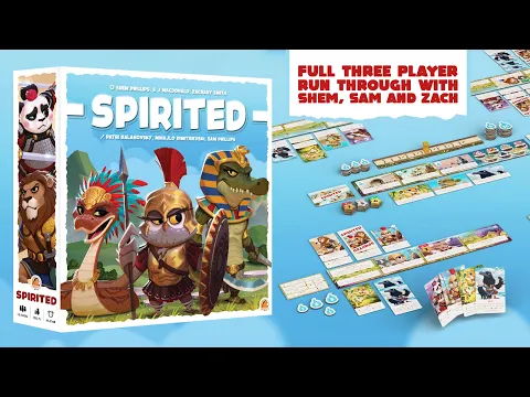 Spirited - 3 Player Playthrough with Designers