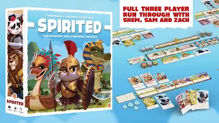 Spirited - 3 Player Playthrough with Designers