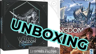 SMGSLT Unboxing - It's a Wonderful Kingdom [LEGENDS Pledge] [KICKSTARTER]