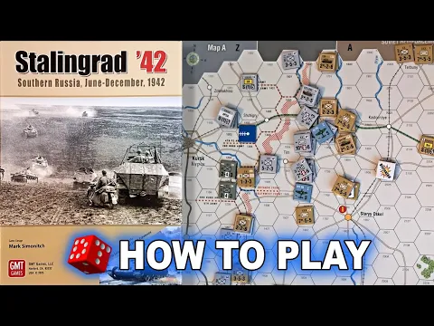 Stalingrad '42 - HOW TO PLAY | GMT WW2 WARGAME | War Board Game
