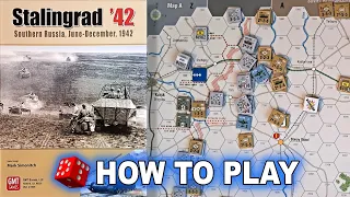 Stalingrad '42 - HOW TO PLAY | GMT WW2 WARGAME | War Board Game
