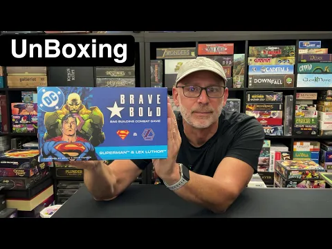 TDG: Brave & Bold: Bag Building Combat Game unboxing with Ray