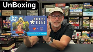 TDG: Brave & Bold: Bag Building Combat Game unboxing with Ray