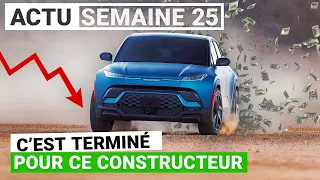 Ce constructeur de voitures électriques fait déjà faillite...