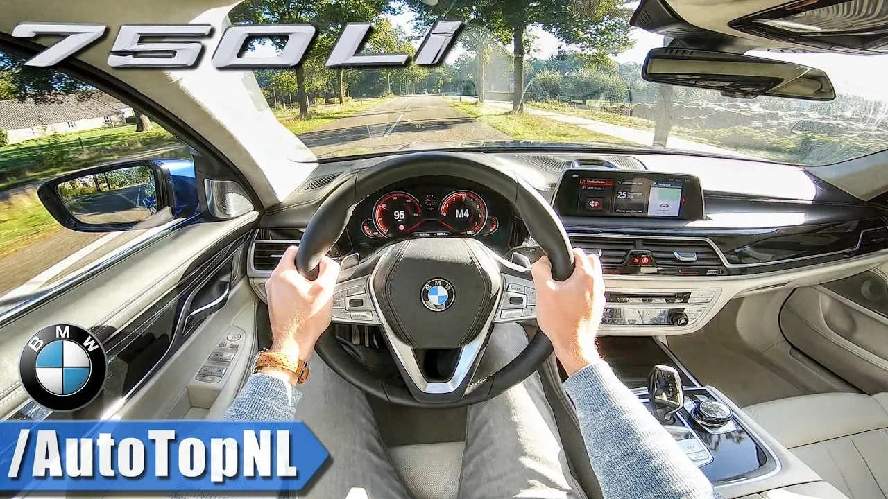 2019 BMW 7 Series 750Li 4.4 V8 BiTurbo M SPORT EXHAUST - POV Test Drive by AutoTopNL