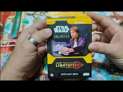 Star Wars Unlimited - Jump To Lightspeed - Han Solo - Spotlight Deck Unboxing