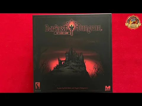 Odpakowanie gry planszowej Darkest Dungeon wydanej przez Mythic Games!