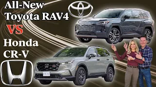 All-New 2026 Toyota RAV4 or 2026 Honda CR-V? Which is right for you?